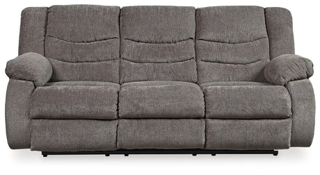 Tulen Gray Sofa And Loveseat - Ella Furniture