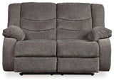 Tulen Gray Sofa And Loveseat - Ella Furniture
