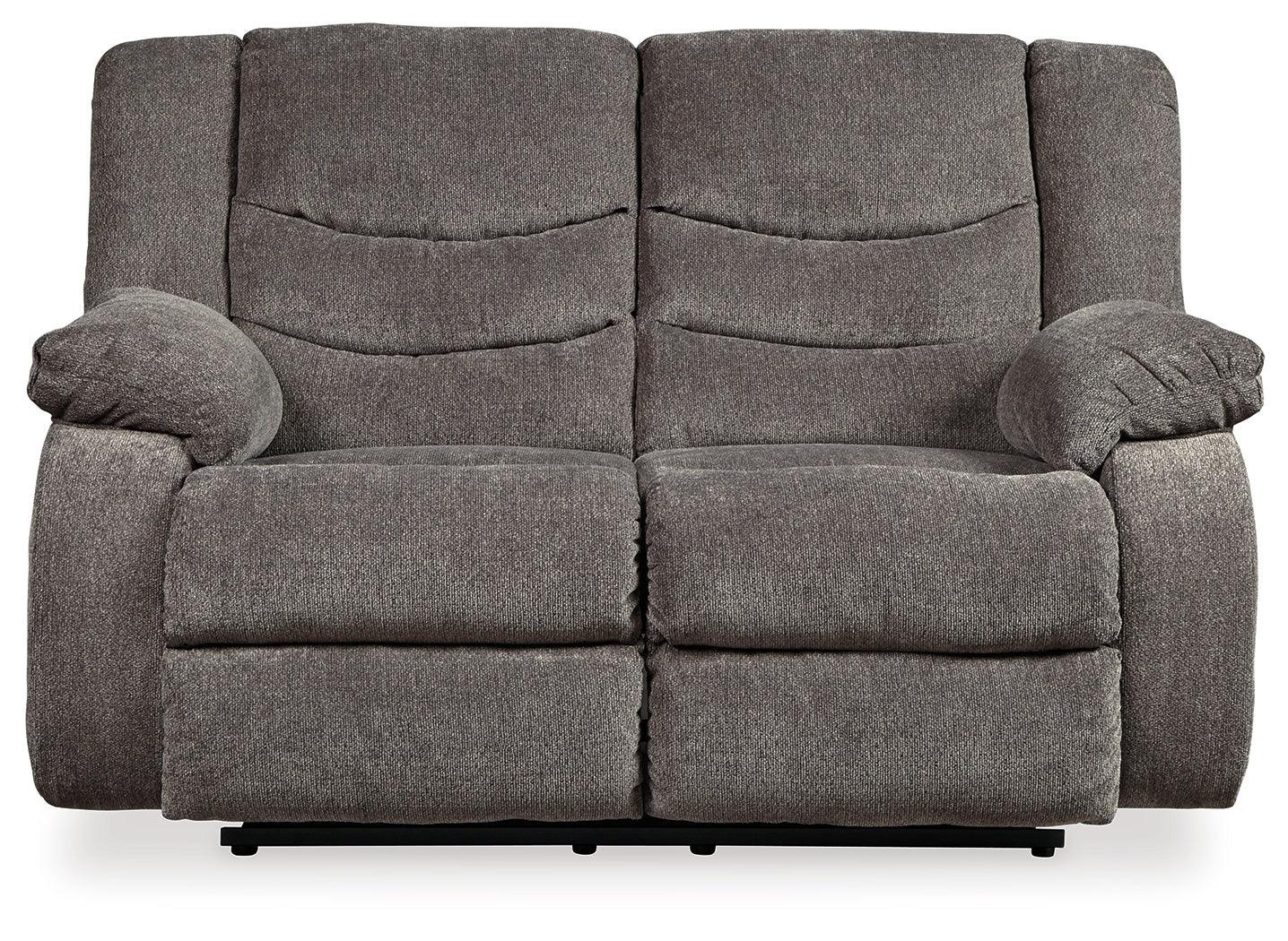 Tulen Gray Sofa And Loveseat - Ella Furniture