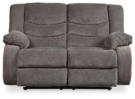 Tulen Gray Sofa And Loveseat - Ella Furniture
