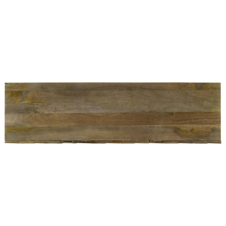 Tyler 3-Door Dining Sideboard Server Mango Brown 130515 - Ella Furniture