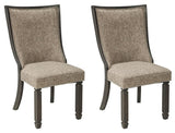 Tyler Black/grayish Brown Creek 2-Piece Dining Room Chair PKG000211 - D736-02 | D736-02 - Ella Furniture