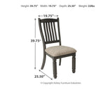 Tyler Creek Black/gray Rectangular Dining Room Set - Ella Furniture