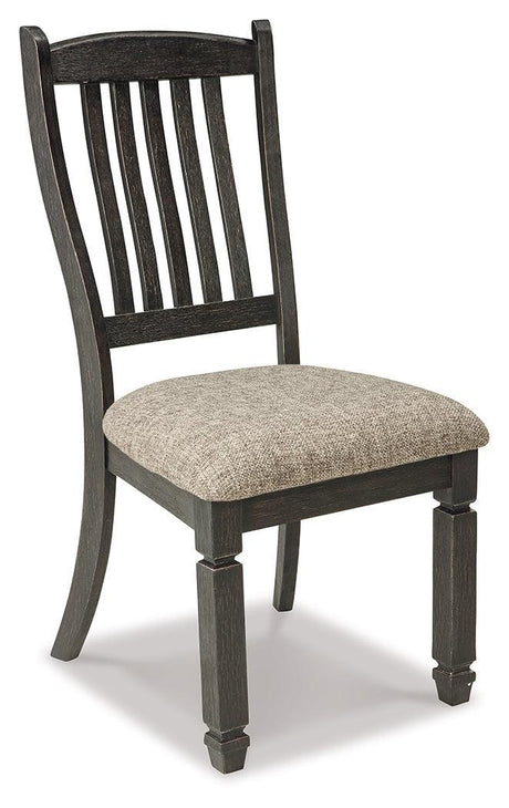 Tyler Creek Black/gray Rectangular Dining Room Set - Ella Furniture