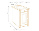 Tyler Grayish Brown/black Creek 2 End Tables PKG008543 - T736-7 | T736-7 - Ella Furniture