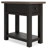 Tyler Grayish Brown/black Creek 2 End Tables PKG010343 - T736-107 | T736-107 - Ella Furniture
