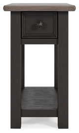 Tyler Grayish Brown/black Creek 2 End Tables PKG010343 - T736-107 | T736-107 - Ella Furniture