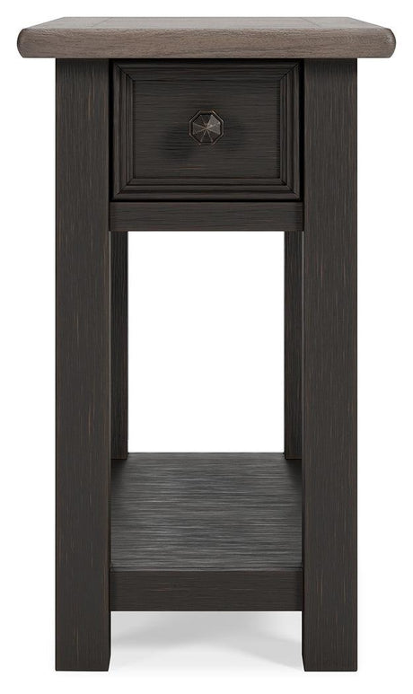 Tyler Grayish Brown/black Creek 2 End Tables PKG010343 - T736-107 | T736-107 - Ella Furniture