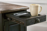 Tyler Grayish Brown/black Creek Coffee Table With 1 End Table PKG008766 - T736-20 | T736-7 - Ella Furniture