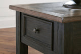 Tyler Grayish Brown/black Creek Coffee Table With 2 End Tables PKG008568 - T736-20 | T736-7 | T736-7 - Ella Furniture