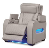 U271-05 Power Reclining Set (Genuine Leather + Air Massage) - Ella Furniture