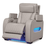 U271-05 Power Reclining Set (Genuine Leather + Air Massage) - Ella Furniture