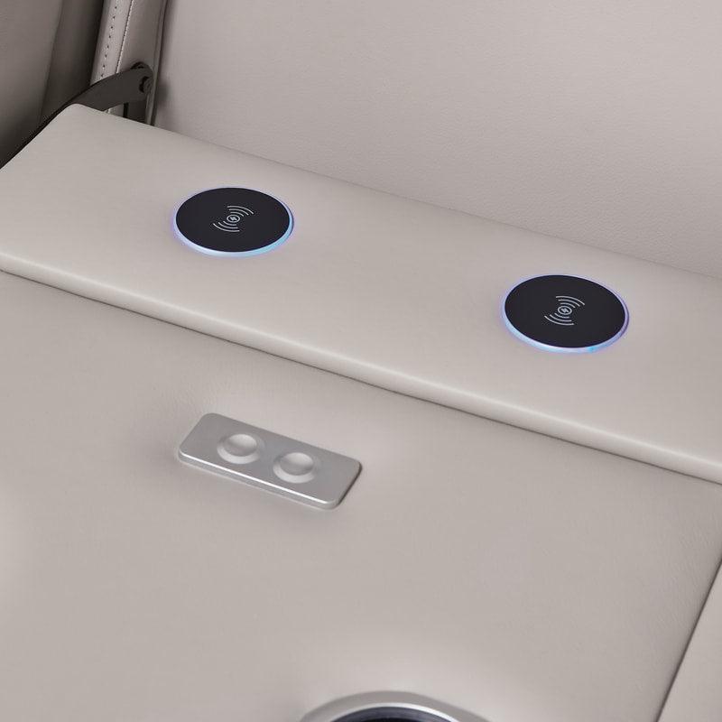 U271-05 Power Reclining Set (Genuine Leather + Air Massage) - Ella Furniture
