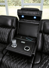 U271-06 Power Reclining Set (Genuine Leather + Air Massage)* - Ella Furniture