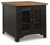 Valebeck Black/brown Coffee Table With 2 End Tables - Ella Furniture