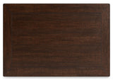 Valebeck White/Brown Counter Height Dining Table D546-32 - Ella Furniture