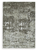 Valmontic Gray Large Rug - Ella Furniture
