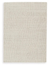 Varahill Gray/Ivory Medium Rug - Ella Furniture