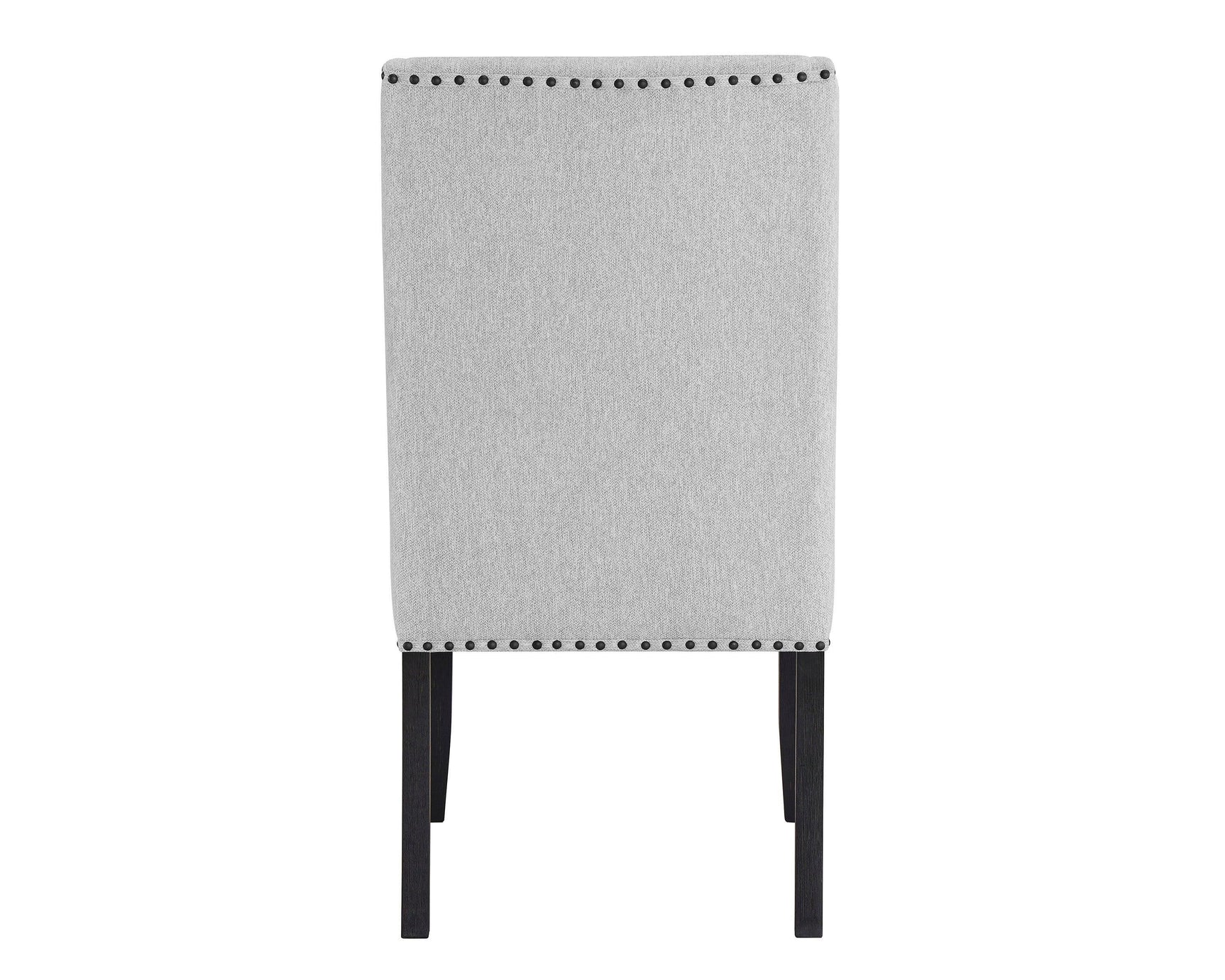 Varley/Vance White Solid Wood Marble Top Fabric Upholstered Round Dining Room Set - Ella Furniture