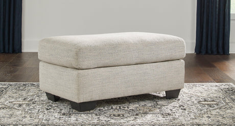 Vayda Pebble Chair And Ottoman - Ella Furniture