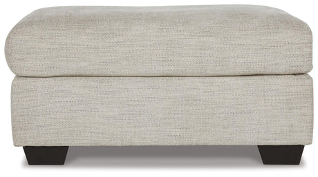 Vayda Pebble Chair And Ottoman - Ella Furniture