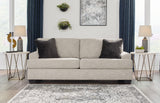 Vayda Pebble Sofa And Loveseat - Ella Furniture