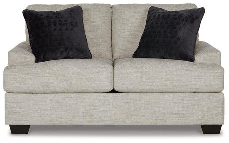 Vayda Pebble Sofa And Loveseat - Ella Furniture