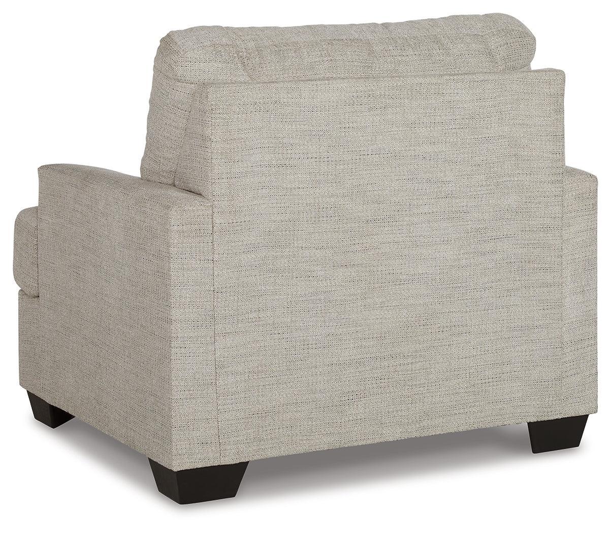 Vayda Pebble Sofa, Loveseat, Chair And Ottoman - Ella Furniture