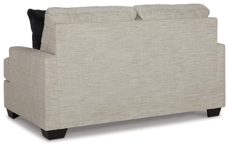 Vayda Pebble Sofa, Loveseat, Chair And Ottoman - Ella Furniture