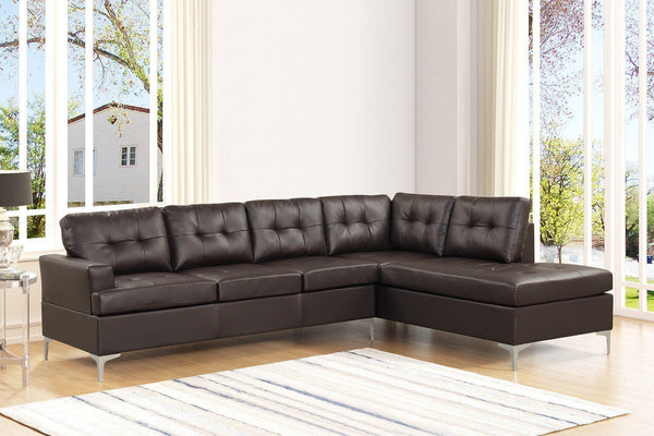 Vintage Espresso - Sectional - Ella Furniture
