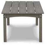 Visola Gray Outdoor Coffee Table With 2 End Tables - Ella Furniture