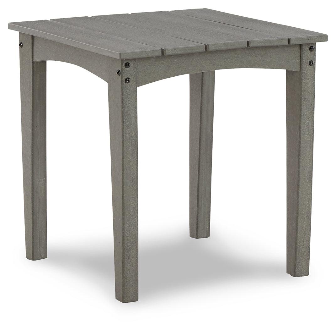 Visola Gray Outdoor Coffee Table With 2 End Tables - Ella Furniture