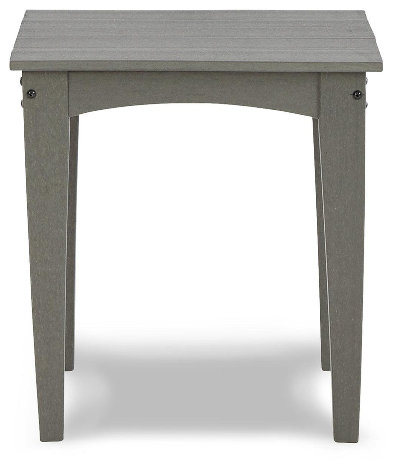 Visola Gray Outdoor Coffee Table With 2 End Tables - Ella Furniture