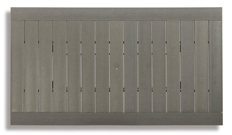 Visola Gray Outdoor Dining Table And 6 Chairs - Ella Furniture