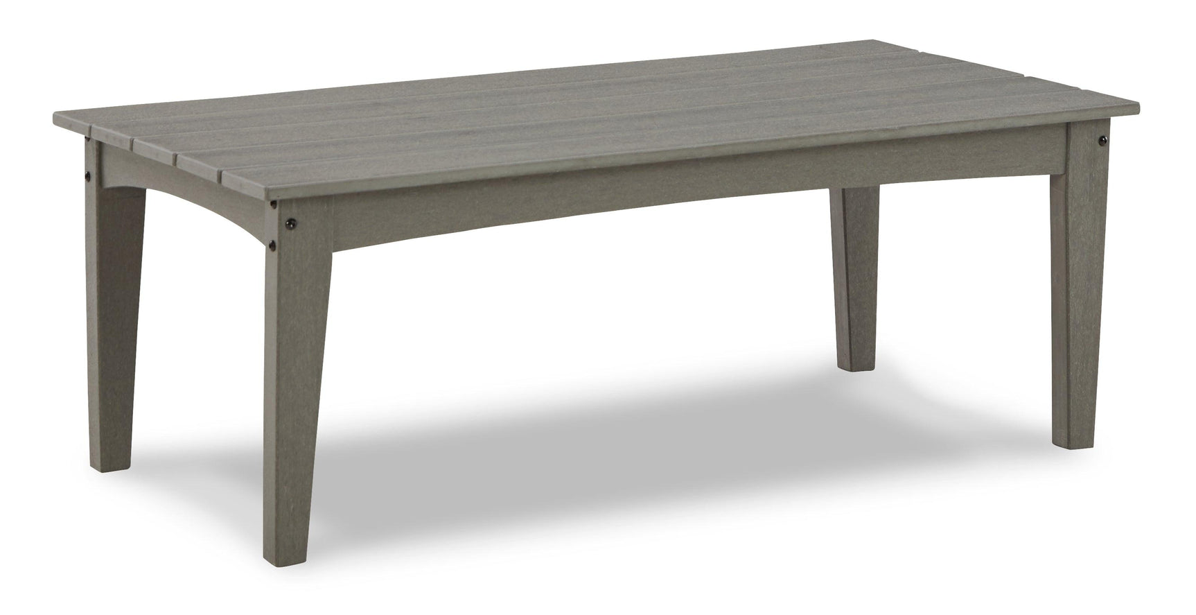 Visola Gray Outdoor Loveseat And 2 Chairs With Coffee Table - Ella Furniture