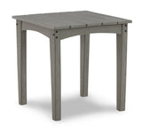 Visola Gray Outdoor Sofa And Loveseat With 2 Lounge Chairs And End Table - Ella Furniture