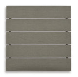 Visola Gray Outdoor Sofa And Loveseat With 2 Lounge Chairs And End Table - Ella Furniture