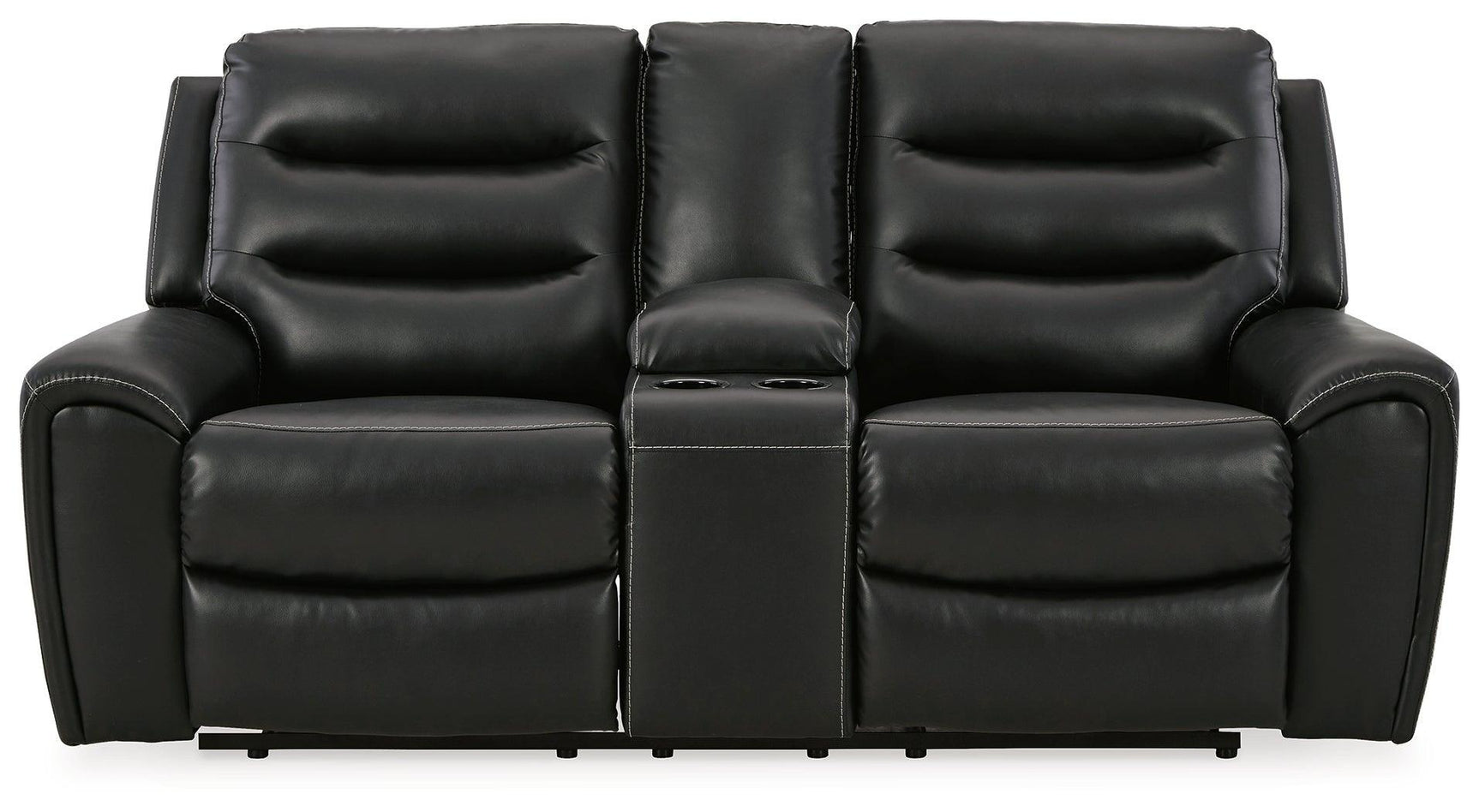 Warlin Black Sofa And Loveseat - Ella Furniture