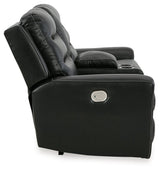 Warlin Black Sofa, Loveseat And Recliner - Ella Furniture