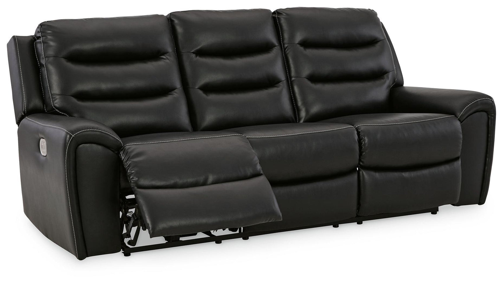 Warlin Black Sofa, Loveseat And Recliner - Ella Furniture