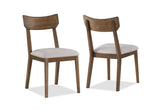 Weldon Brown Finish Retro Modern Wood Dining Room Set - Ella Furniture