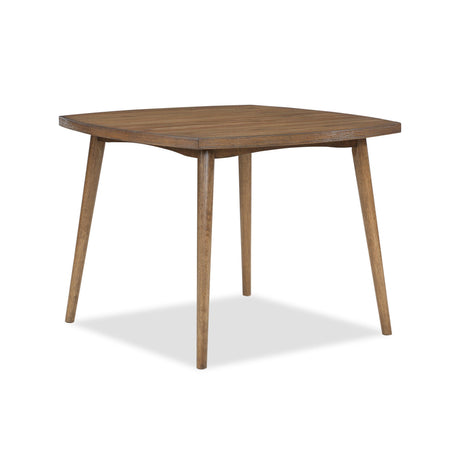 Weldon Brown Finish Retro Modern Wood Dining Room Set - Ella Furniture