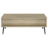Welsh1-drawer Rectangular Engineered Wood Coffee Table With Storage Shelf Antique Pine And Grey 701038 - Ella Furniture