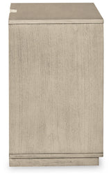 Wendora Bisque/white Upholstered Panel Bedroom Set - Ella Furniture