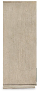 Wendora Bisque/white Upholstered Panel Bedroom Set - Ella Furniture