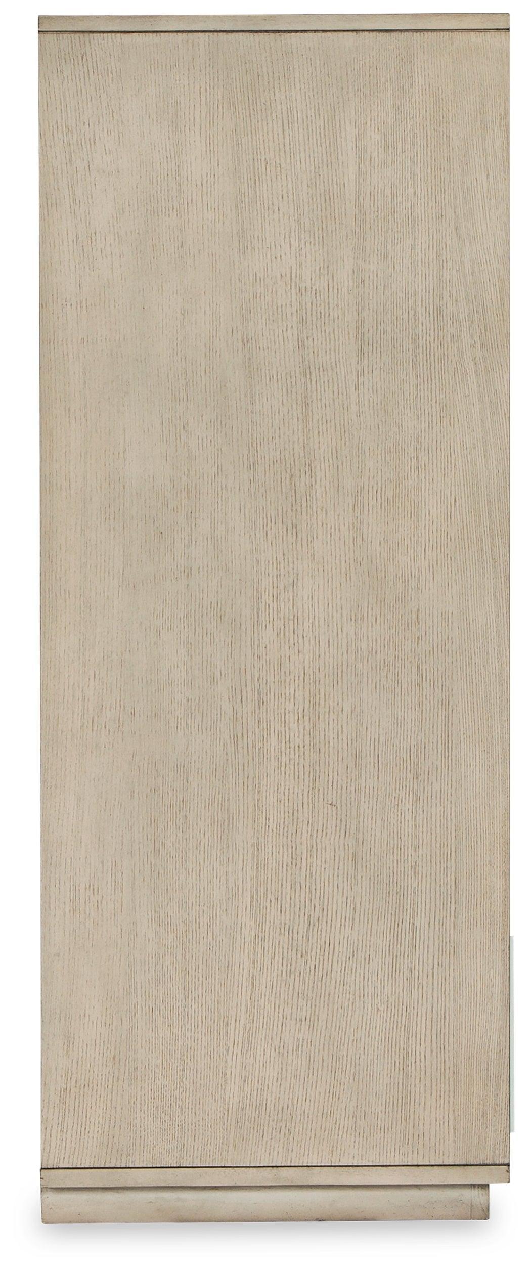Wendora Bisque/white Upholstered Panel Bedroom Set - Ella Furniture