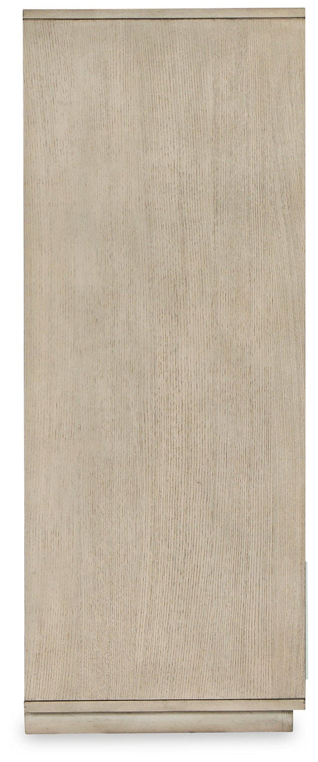 Wendora Bisque/white Upholstered Panel Bedroom Set - Ella Furniture