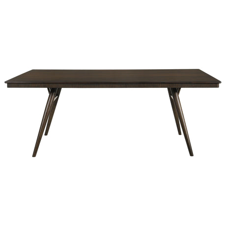 Wes Brown Rectangular Dining Room Set - Ella Furniture