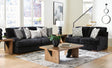 Whitmore Black Pearl Manor Sofa and Loveseat from Ella Furniture