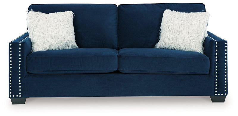 Wilclay Ink Sofa And Loveseat - Ella Furniture